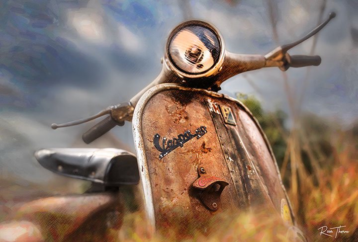 Custom Harley Davidson with many show awards